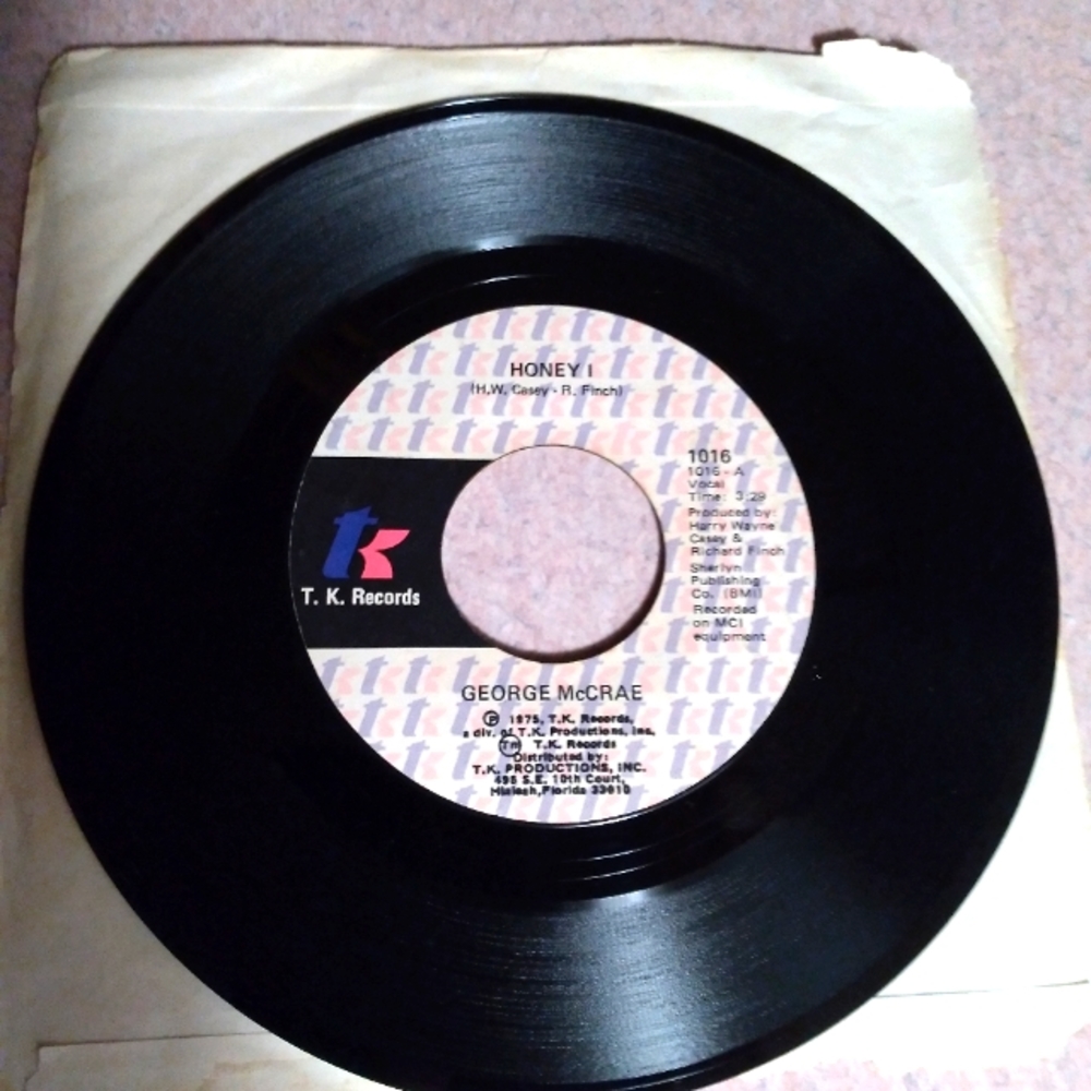 George McCrae Vinyl 45 - Picture 1 of 2